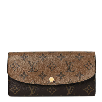 Louis Vuitton Reverse Monogram Emilie Wallet 1 of 8