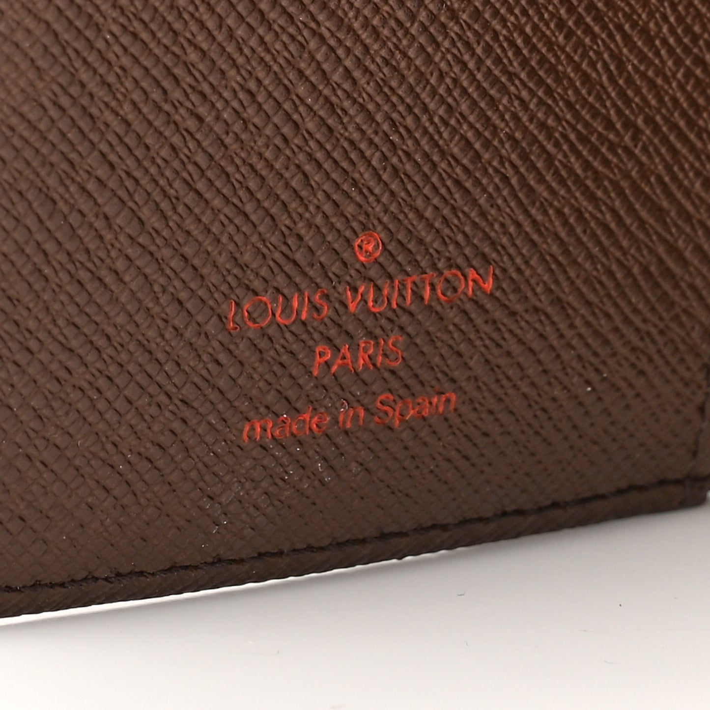 Damier Ebene Small Ring Agenda Cover