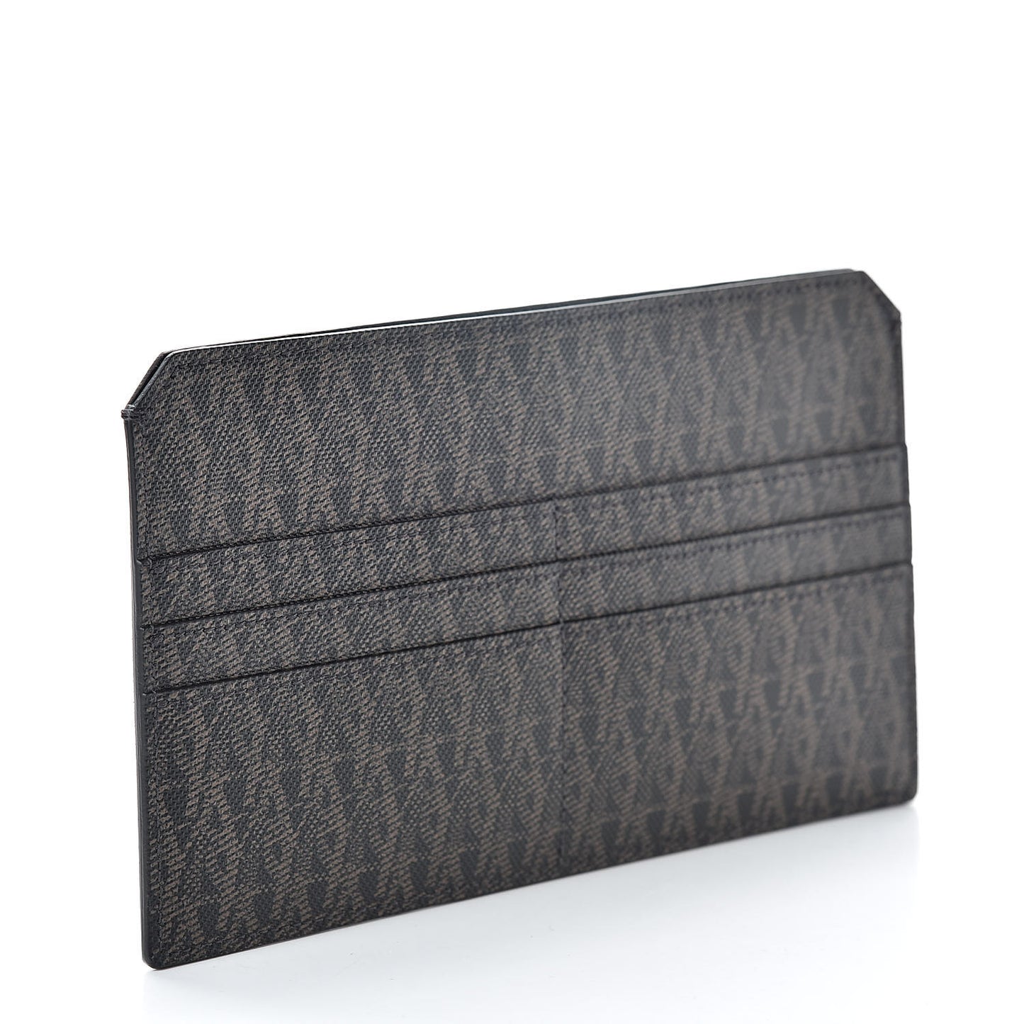 Classic Toile Monogram Fragments Pouch Black Lino