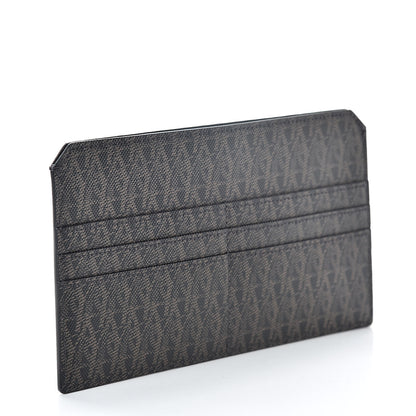 Saint Laurent Classic Toile Monogram Fragments Pouch Black Lino 3 of 8