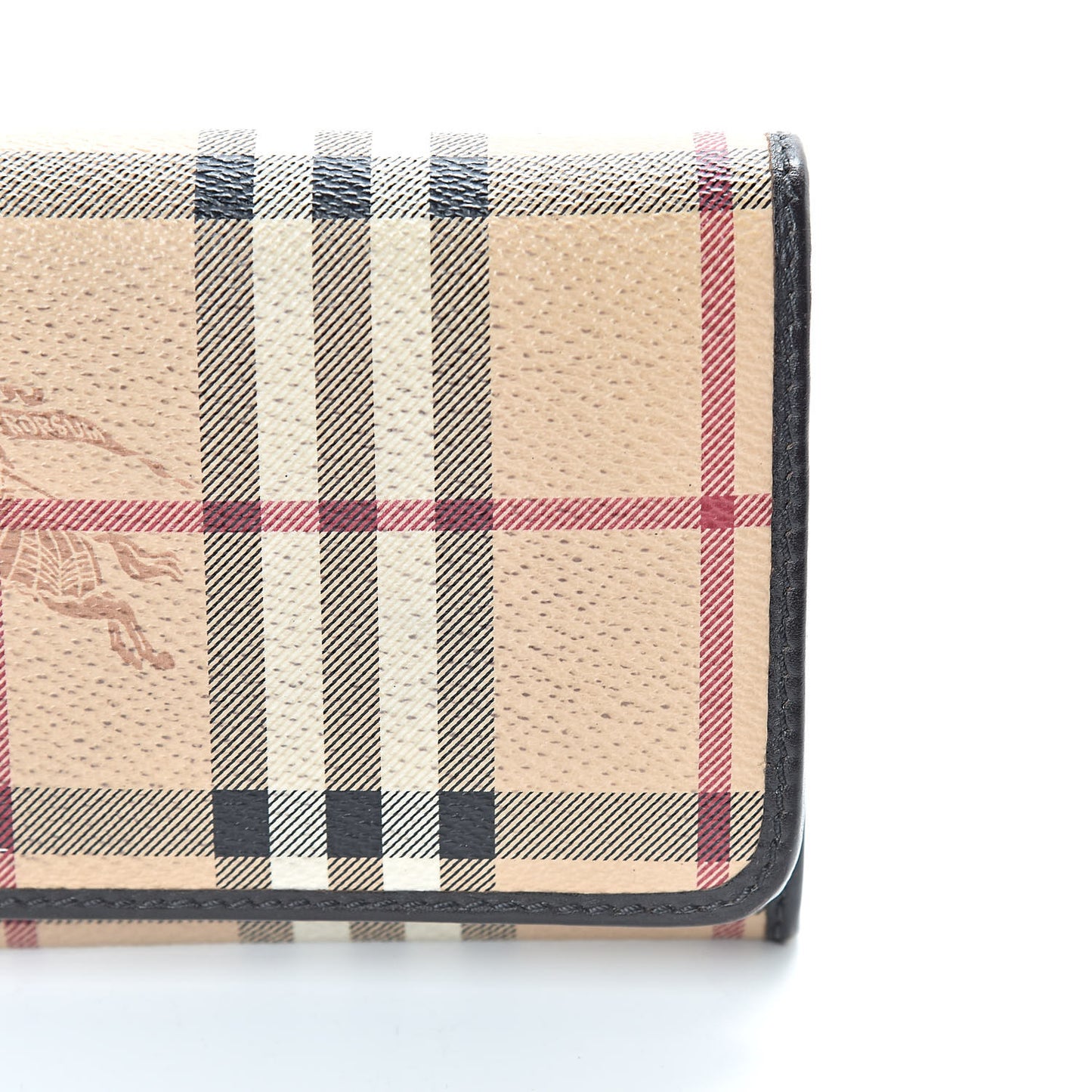 Haymarket Check Penrose Continental Wallet Chocolate