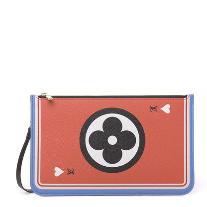 Louis Vuitton Game On Neverfull MM Pochette White 1 of 6