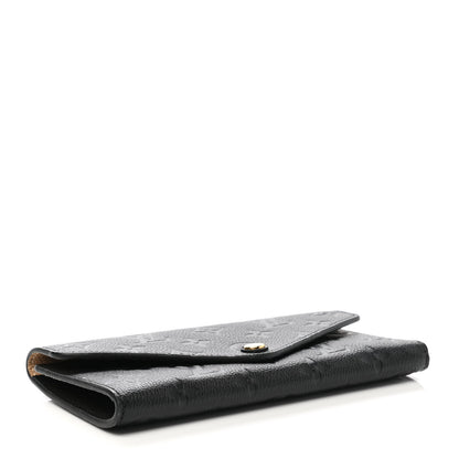 Louis Vuitton Empreinte Josephine Wallet Black 5 of 9