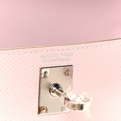 Hermes Epsom Mini Kelly Sellier 20 Mauve Pale 7 of 11