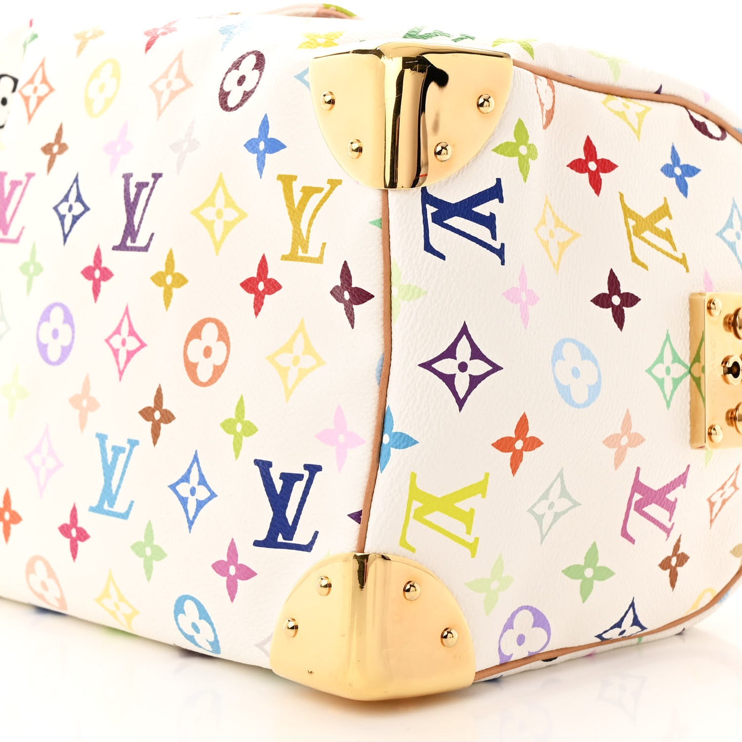 Monogram Multicolor Speedy 30 White