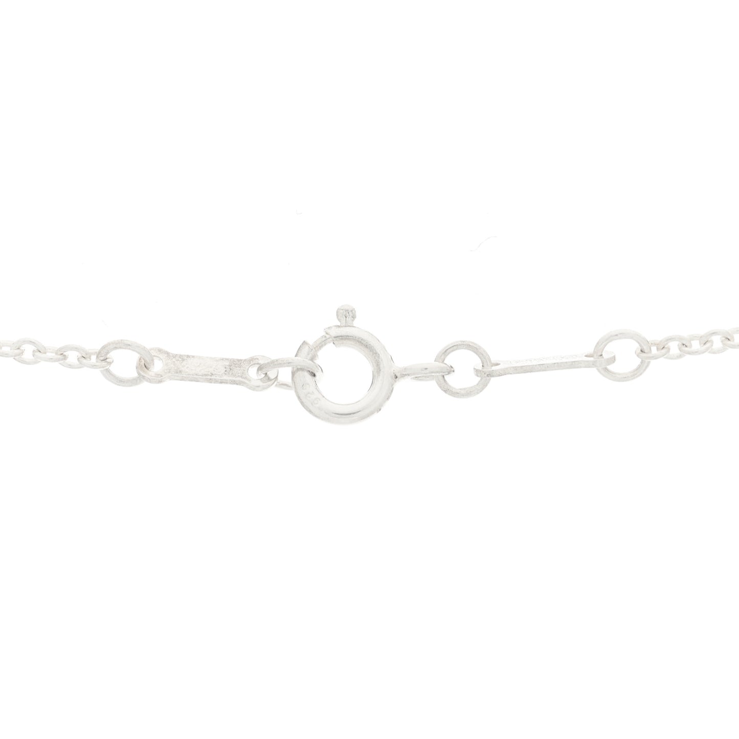 Sterling Silver Elsa Peretti 3 Open Hearts Necklace
