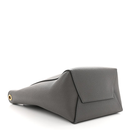 Celine Soft Grained Calfskin Small Sangle Bucket Bag Kohl 4 of 12