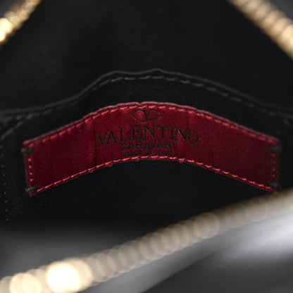 Valentino Garavani Calfskin Rockstud Crossbody Black 6 of 10