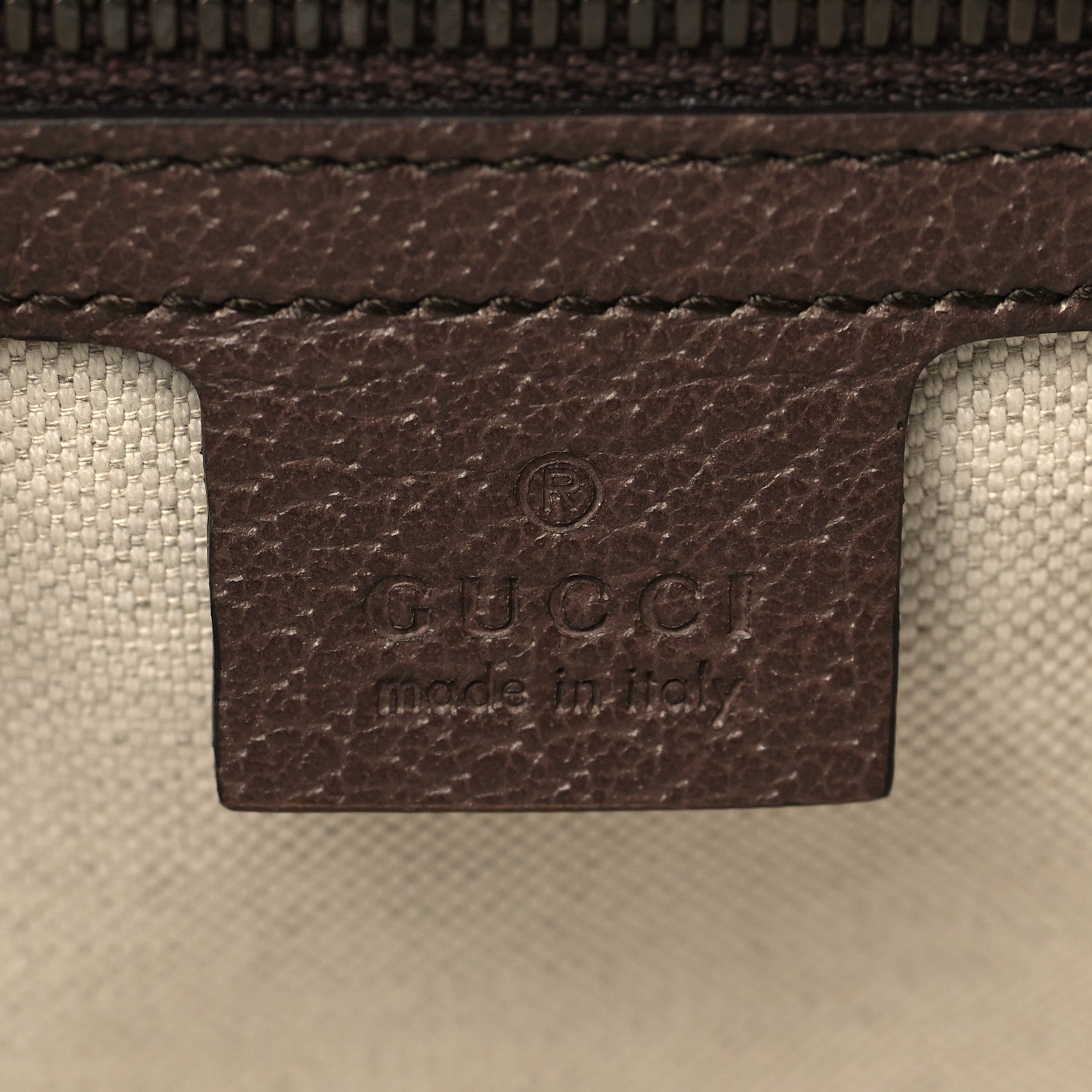 Gucci GG Supreme Monogram Web Small Ophidia Half Moon Hobo Brown 6 of 6