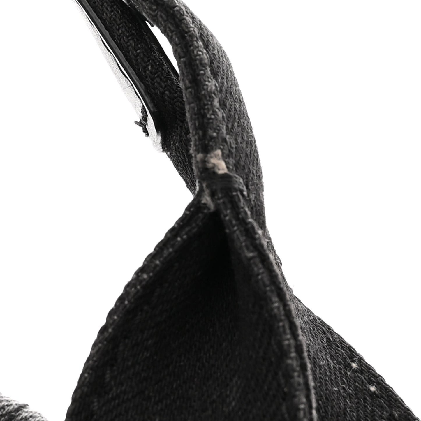 Denim Canvas Small Tote Bag Grey