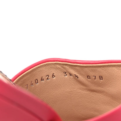 Gucci Malaga Kid Janaya 150mm Platform Sandals 38.5 Rhodamine Pink 9 of 9