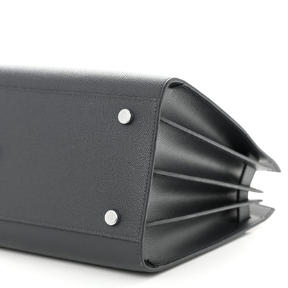 Saint Laurent Grain De Poudre Small Sac De Jour Dark Smog 9 of 9