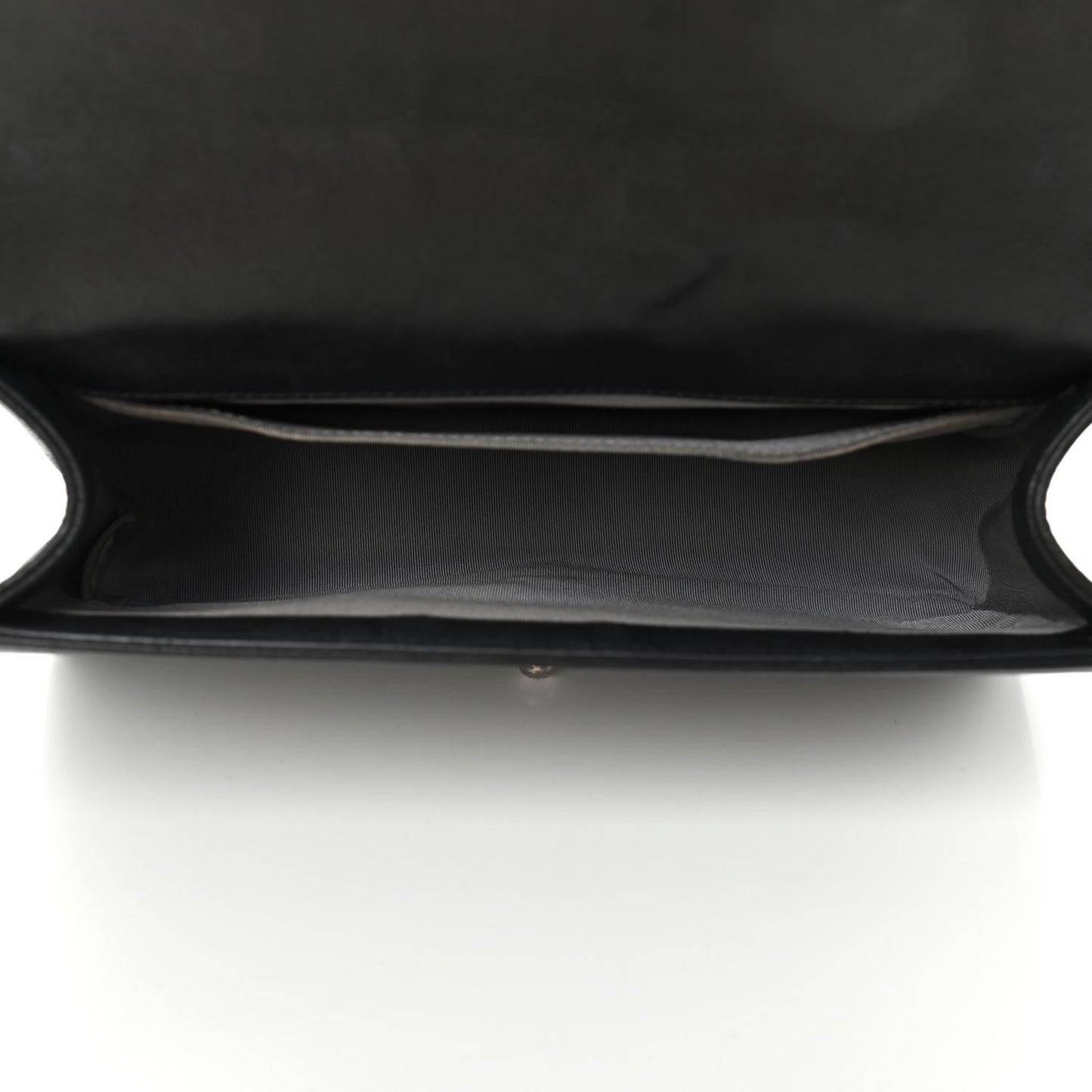 Calfskin Quilted Medium Boy Flap Black