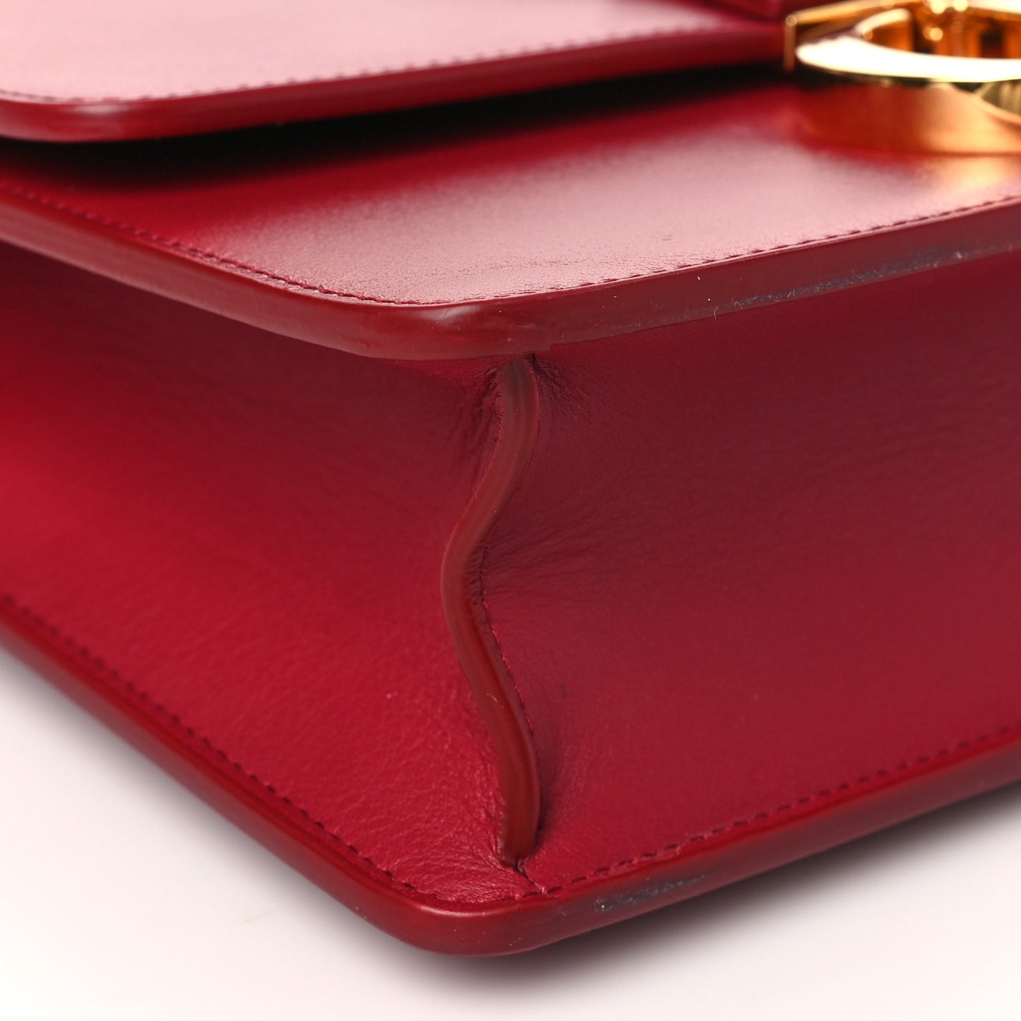 Smooth Calfskin 30 Montaigne Flap Bag Fuchsia