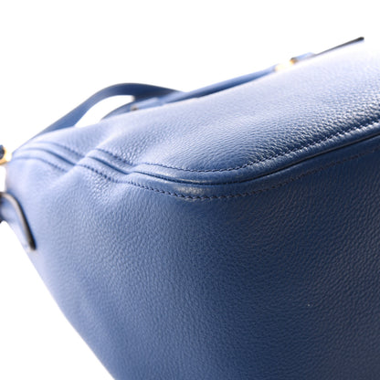 Prada Vitello Phenix Satchel Bluette 7 of 10