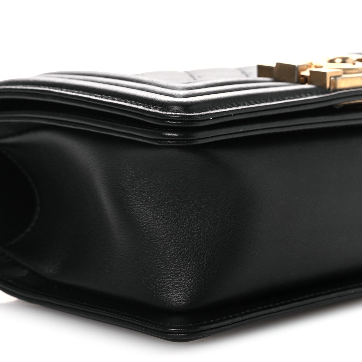 Chanel Lambskin Quilted Small Boy Flap Black 9 of 12