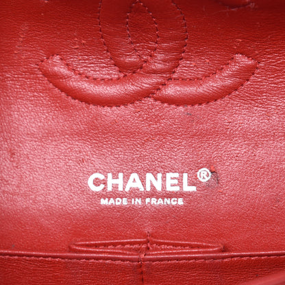Chanel Lambskin Quilted Medium Double Flap Red 6 of 22