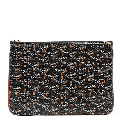 Goyard Goyardine Senat Pochette PM Black Gold 1 of 6