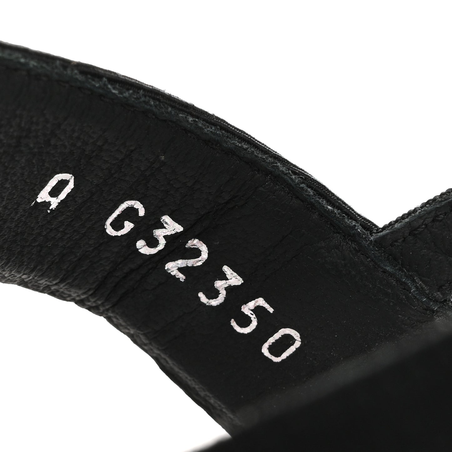 Grosgrain Pearl Stars Sandals 40 Black