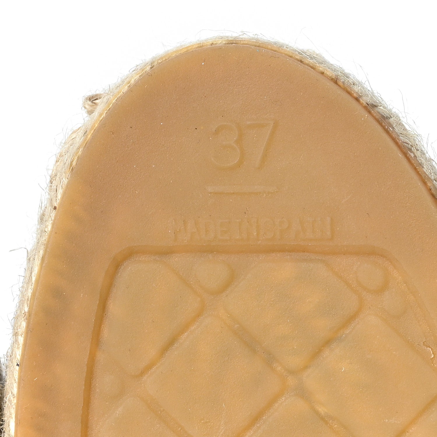 Chanel Lambskin CC Espadrilles 37 Blue 6 of 8