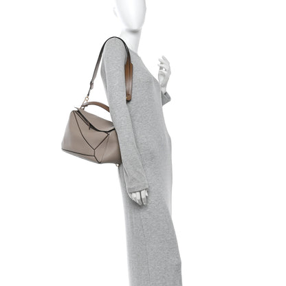 Loewe Grained Calfskin Medium Puzzle Bag Sand Mink 2 of 10