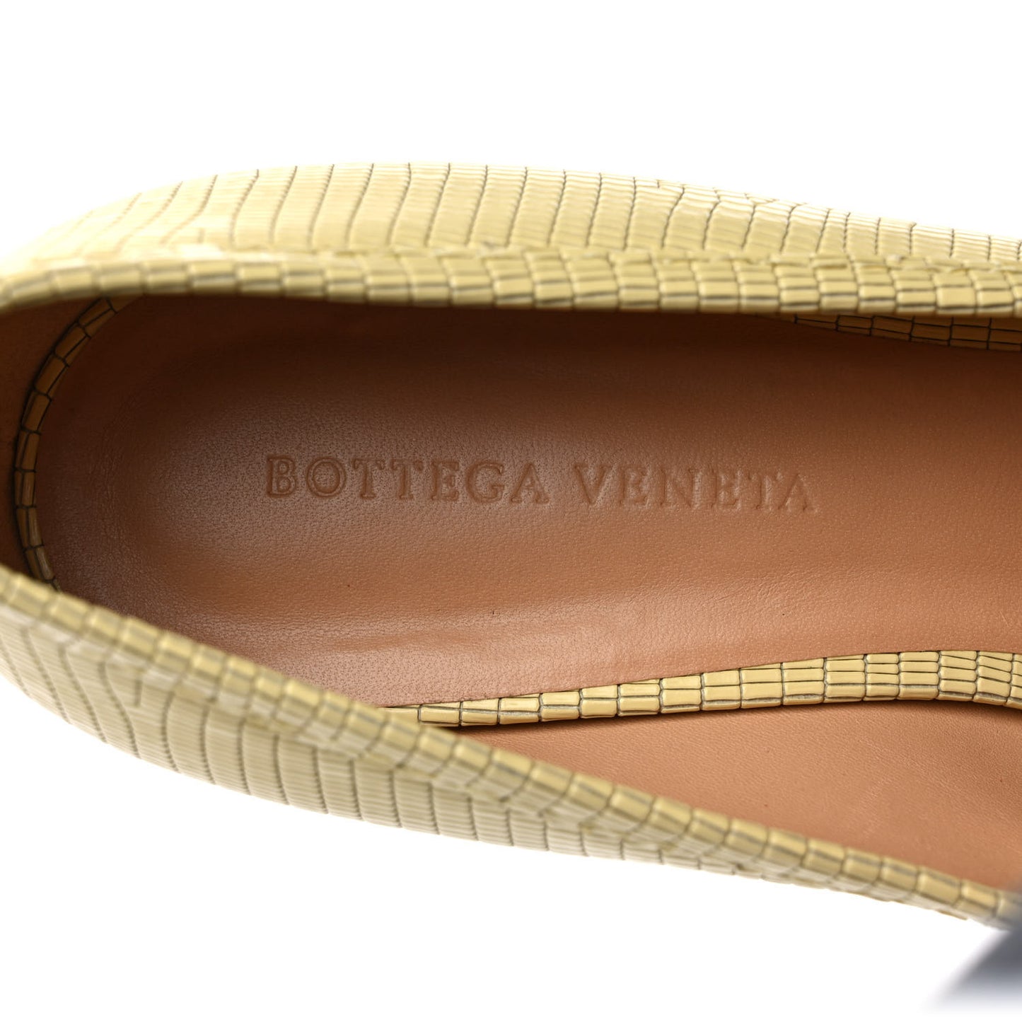 Embossed Madame Pumps 40.5 Vanilla