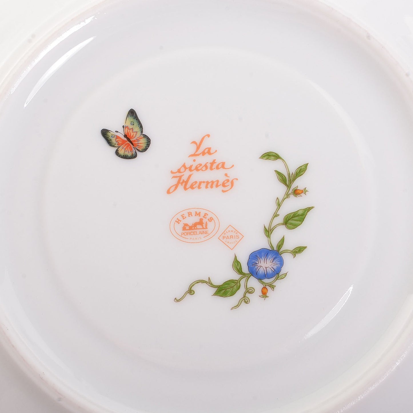 Porcelain La Siesta Breakfast Cup and Saucer Set of 2