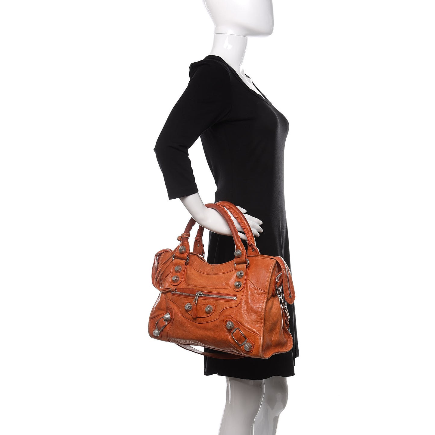 Agneau Giant 21 Silver Hardware City Mandarine
