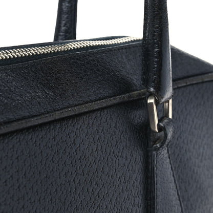 Prada Goatskin Bowling Bag Black 9 of 9