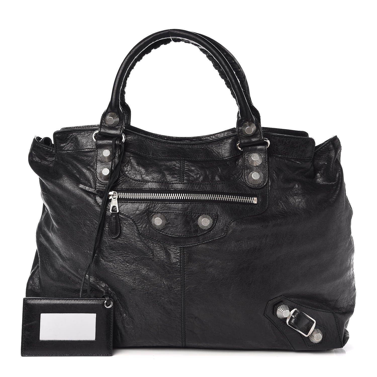 Balenciaga Chevre Giant 21 Silver Hardware RTT Anthracite 1 of 16