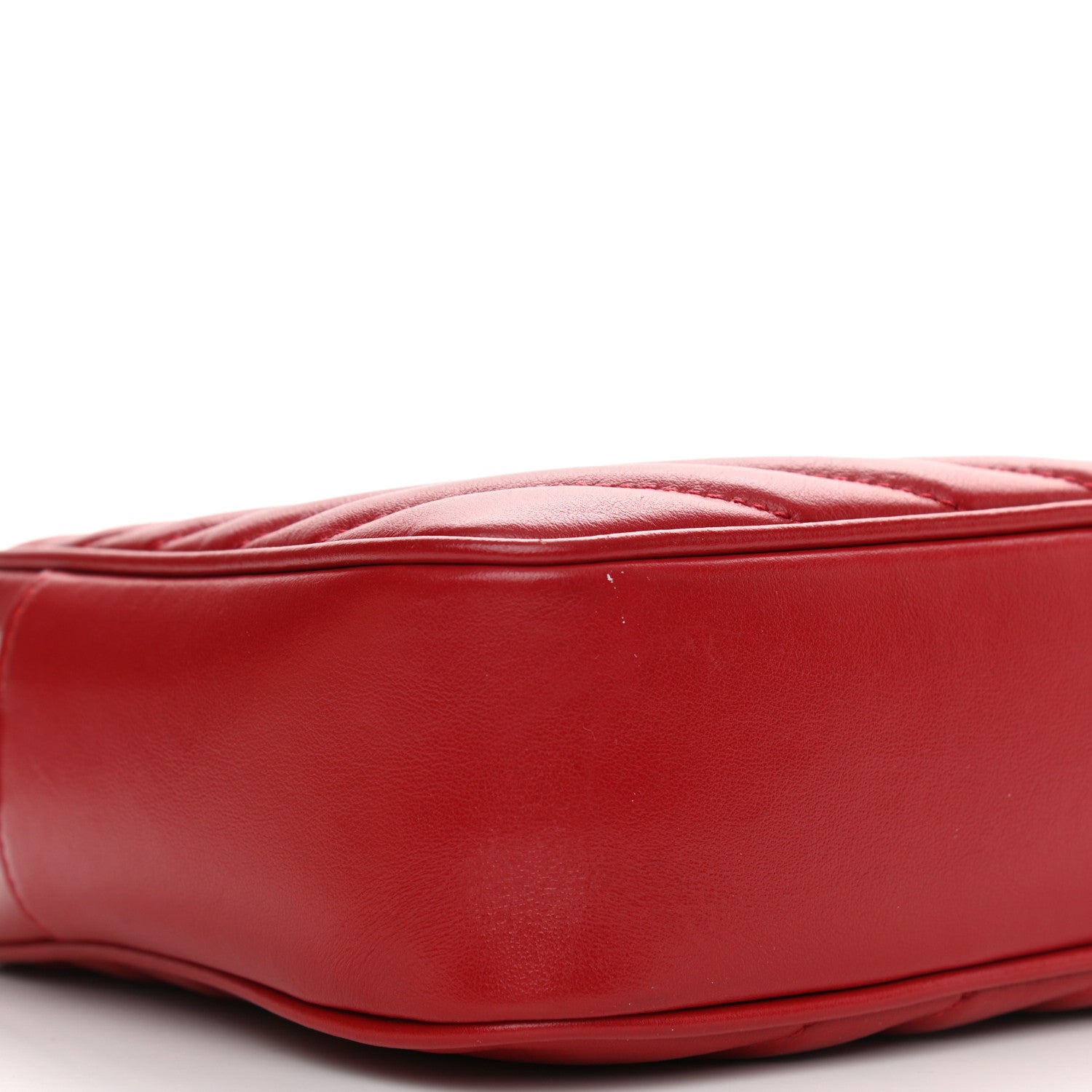 Saint Laurent Calfskin Matelasse Monogram Lou Camera Bag Rouge Eros 8 of 10