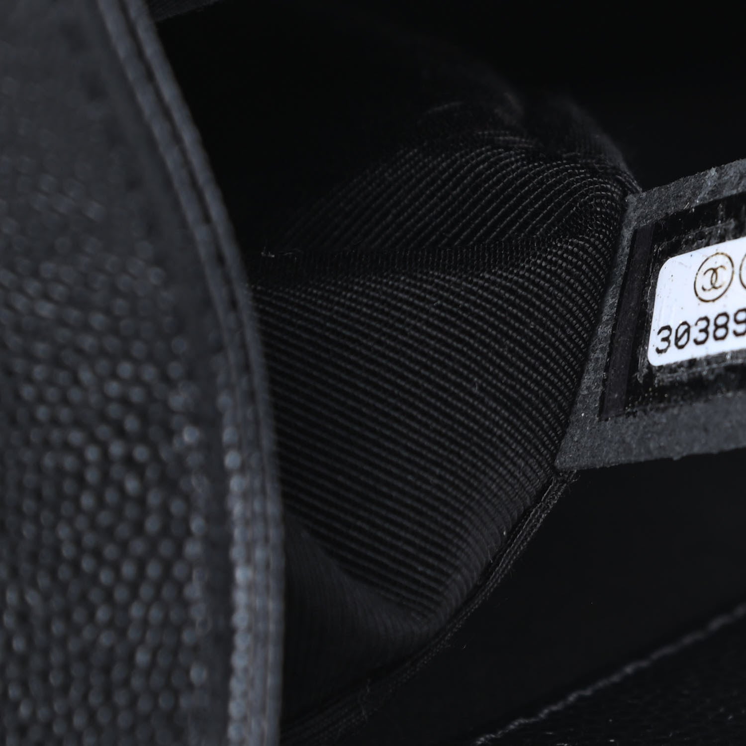 Chanel Caviar Quilted Medium Boy Flap Black 7 of 11