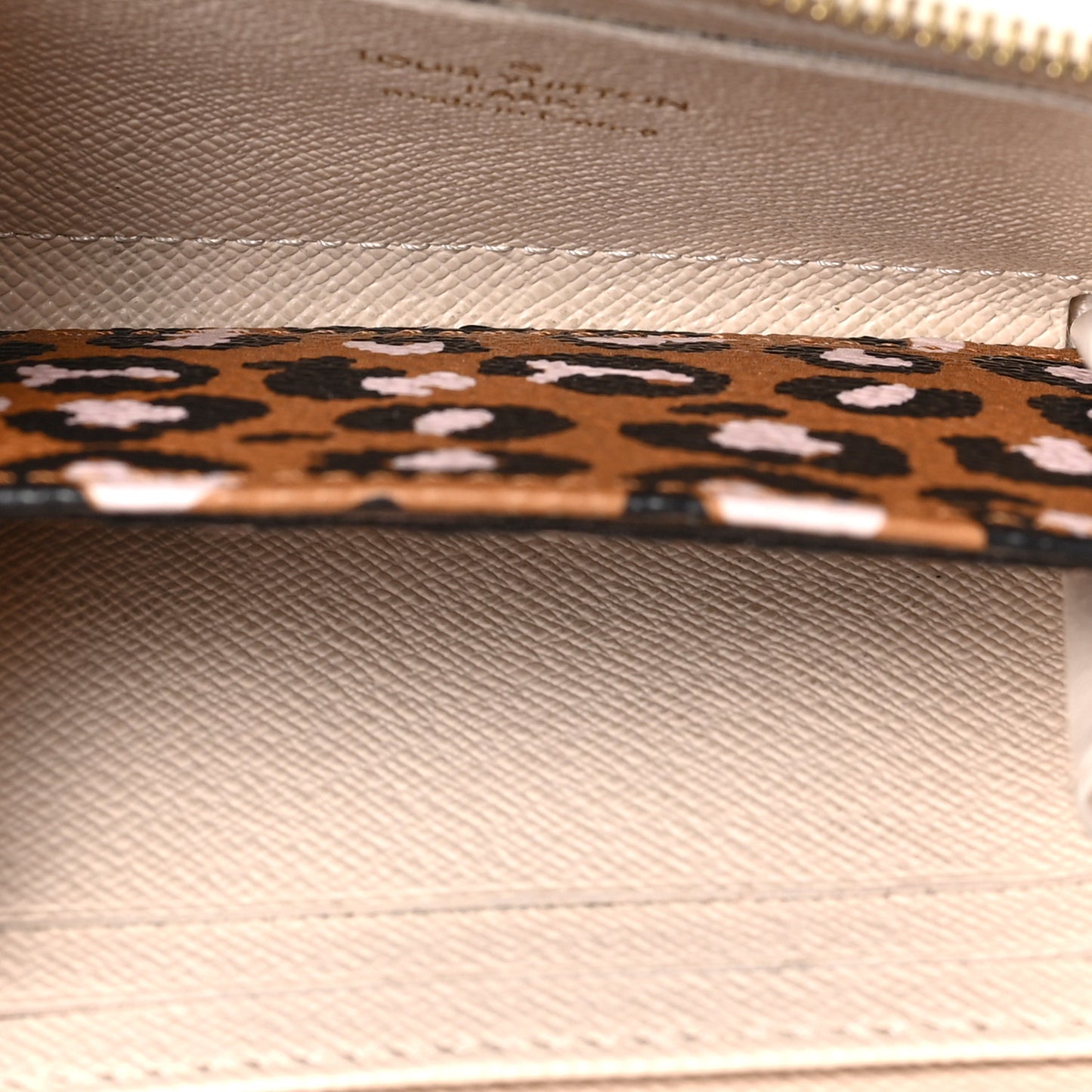 Monogram Giant Wild At Heart Zippy Coin Purse Creme