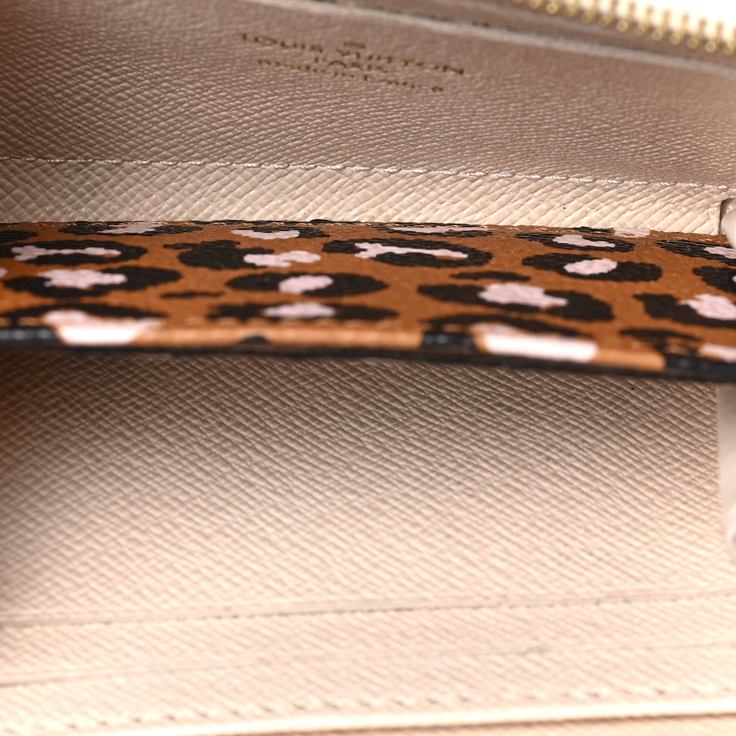 Louis Vuitton Monogram Giant Wild At Heart Zippy Coin Purse Creme 4 of 6