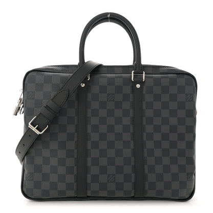 Louis Vuitton Damier Graphite Porte Documents Voyage PM 1 of 9