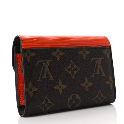 Louis Vuitton Epi Monogram Marie-Lou Compact Wallet Piment 3 of 7