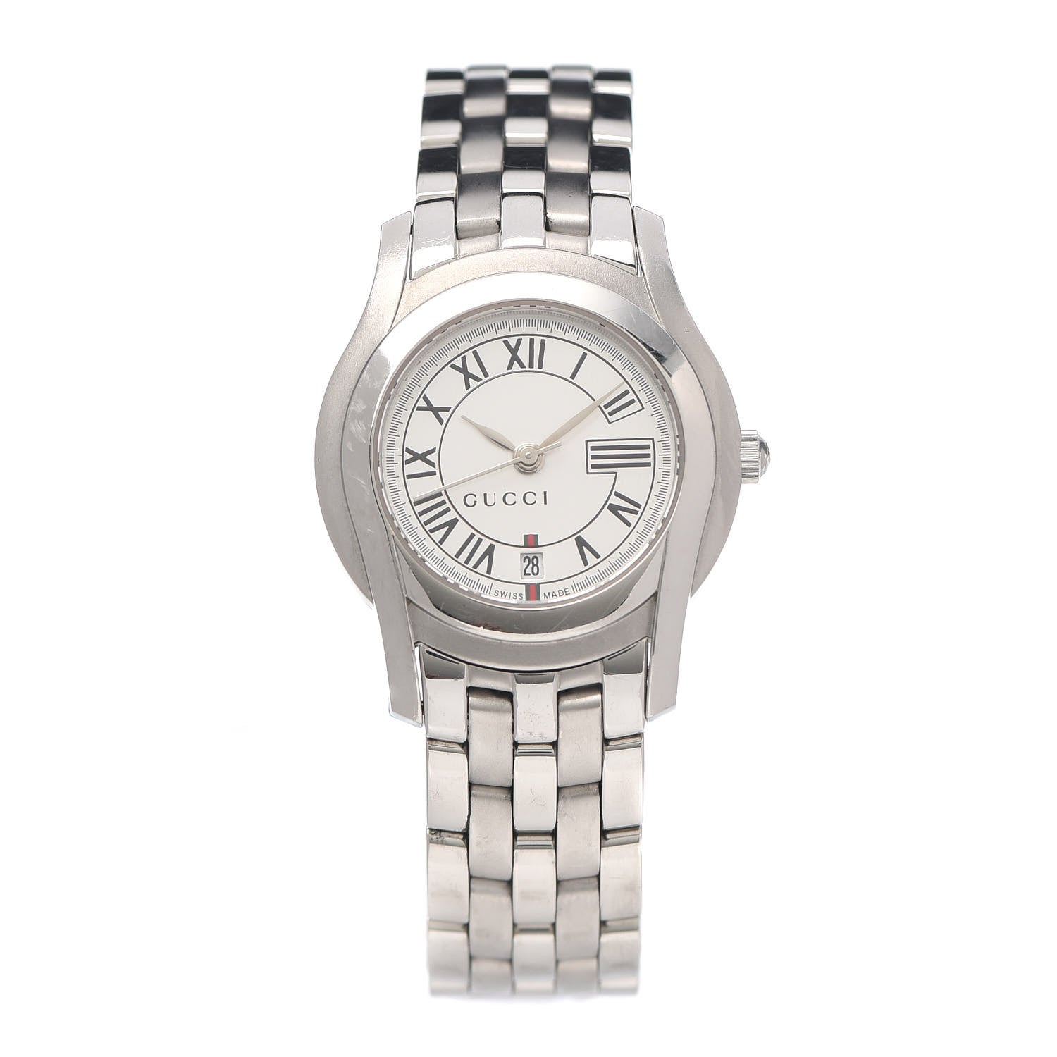 Gucci Stainless Steel 27mm 5500L Quartz Watch 1 of 7