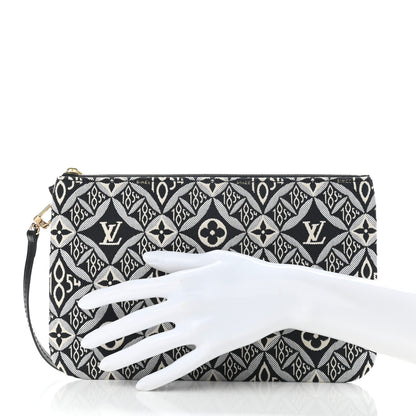 Louis Vuitton Jacquard Since 1854 Neverfull MM GM Pochette Grey 2 of 7