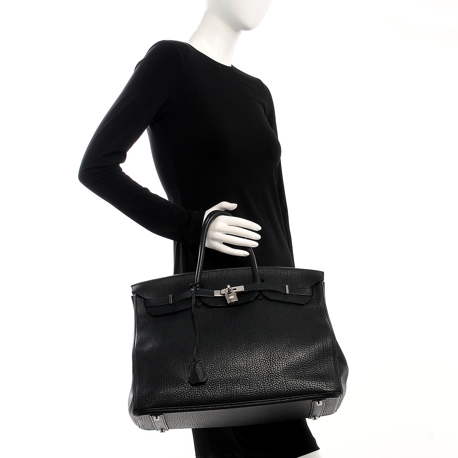 Hermes Fjord Birkin 40 Black 2 of 27