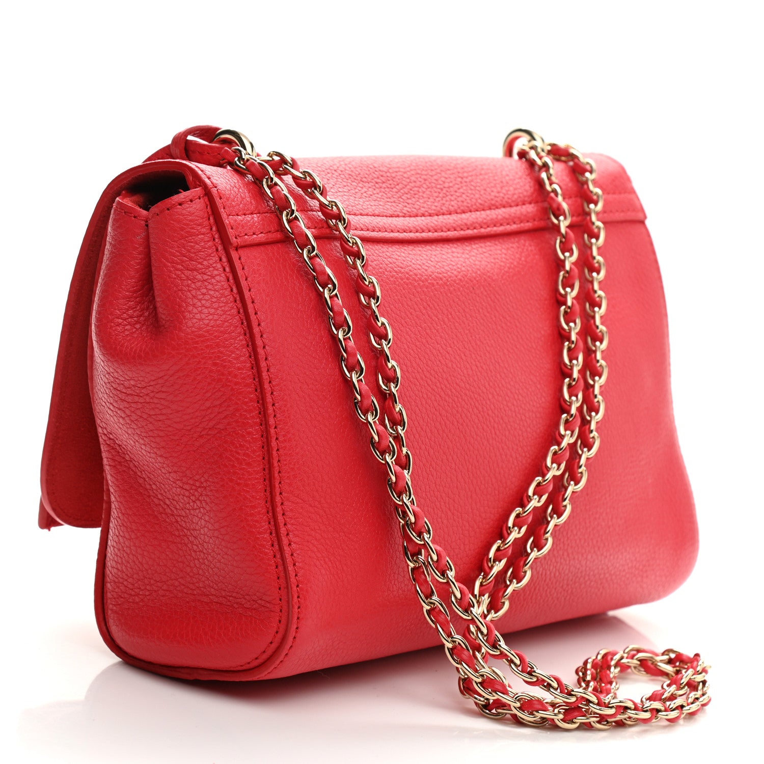 Mulberry Small Classic Grain Small Lily Flap Red 3 of 10