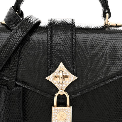Louis Vuitton Lizard Rose Des Vents Mini Black 8 of 11