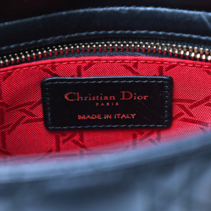 Christian Dior Lambskin Cannage Small Lucky Badges My Lady Dior Black 8 of 10