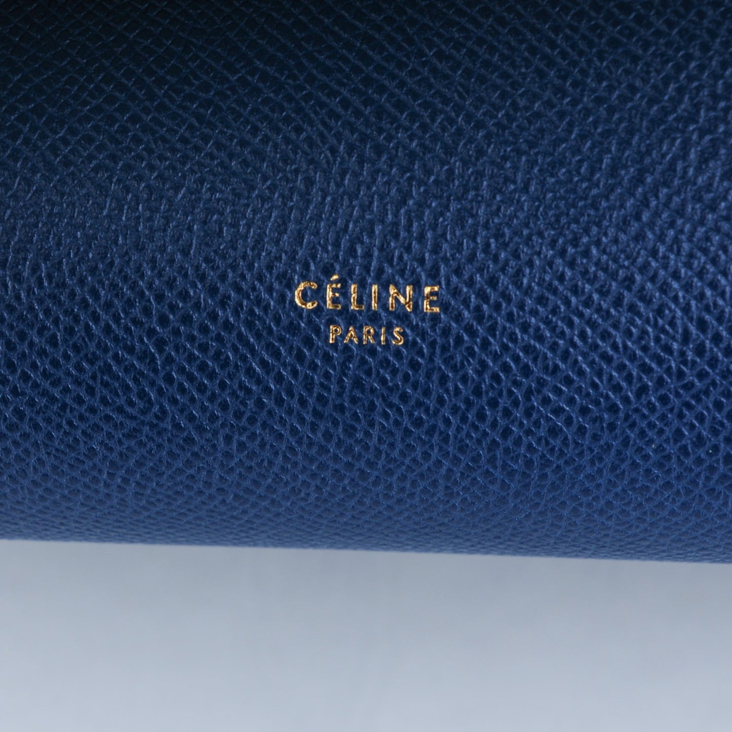 Grained Calfskin Mini Belt Bag Deepsea