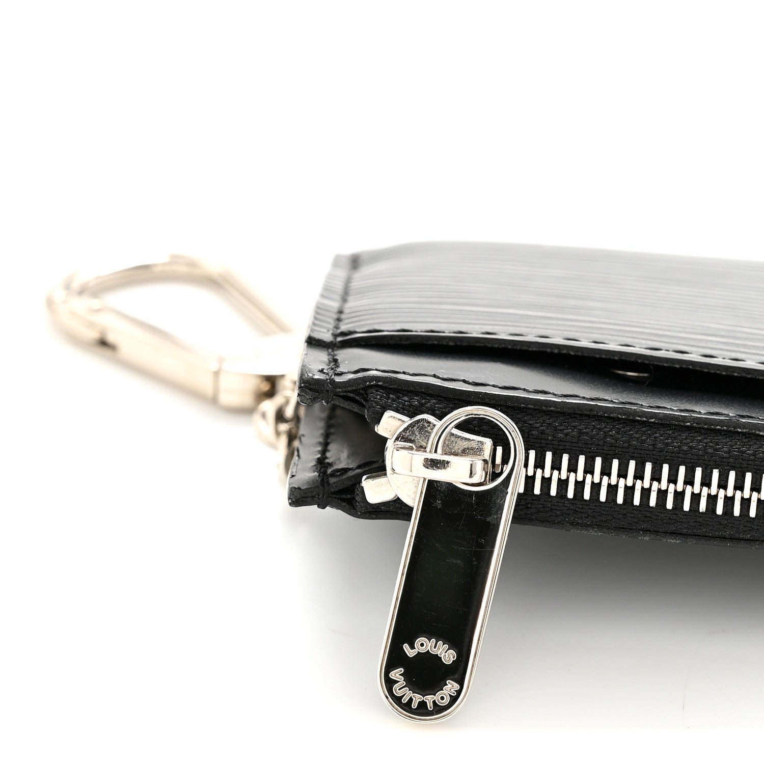 Louis Vuitton Epi Key Pouch Black 9 of 9