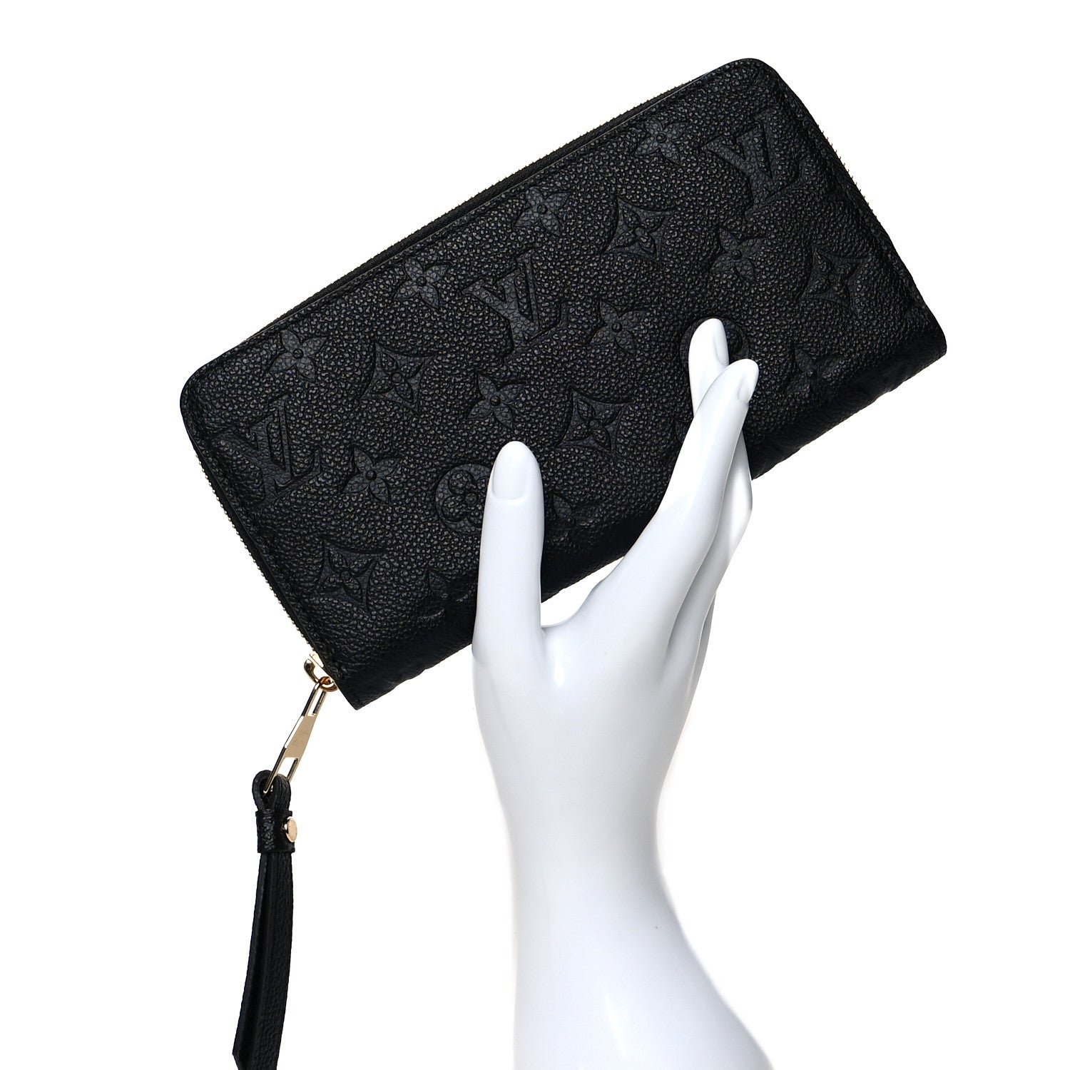 Louis Vuitton Empreinte Zippy Wallet Black 2 of 7