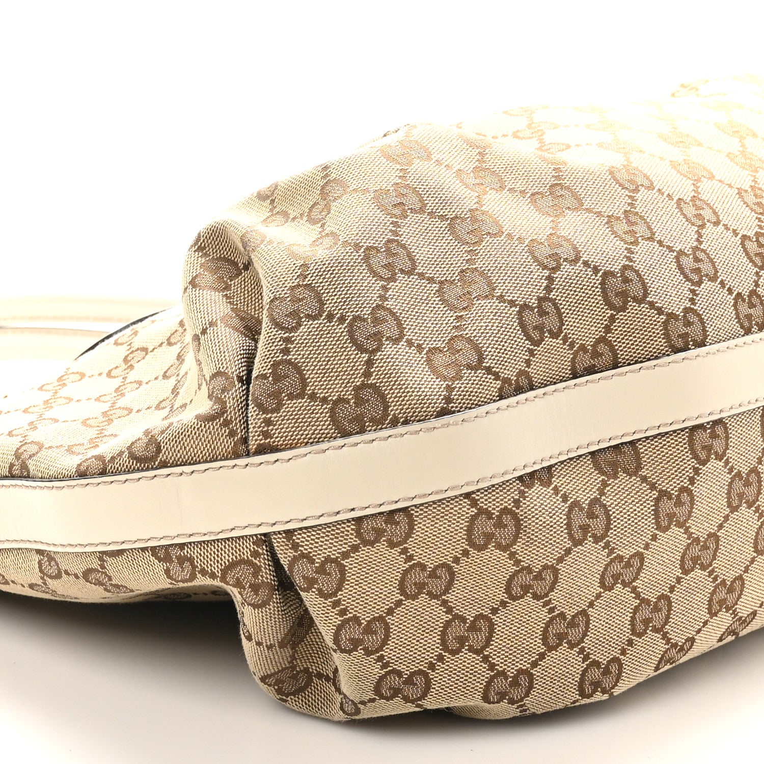 Gucci Monogram Medium Scarlett Studded Tote Off White 9 of 12