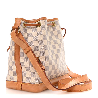 Louis Vuitton Damier Azur Noe BB 3 of 10