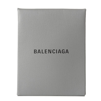 Balenciaga Squared Calfskin Logo Shopping Envelope Clutch Balenciaga Grey 1 of 9