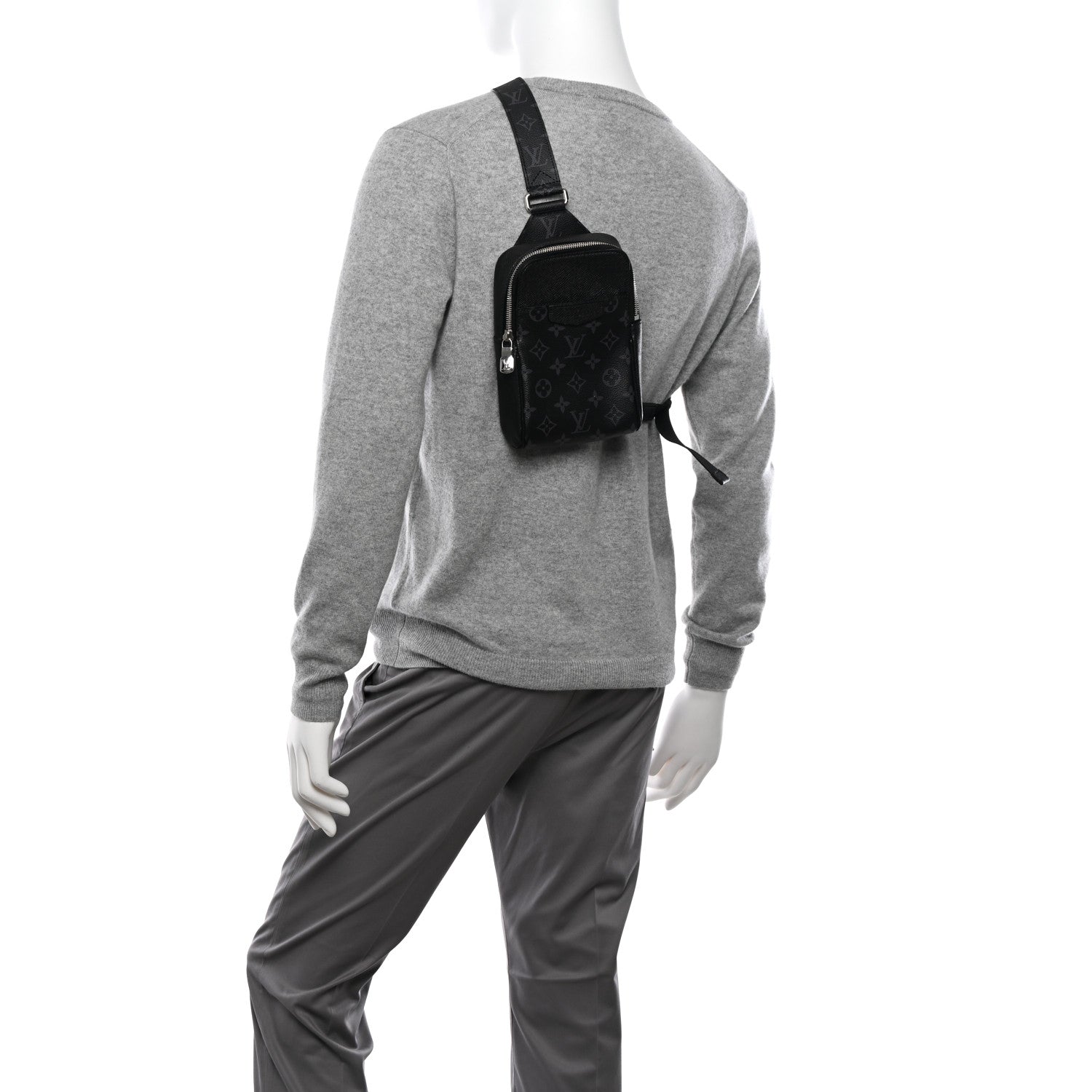 Louis Vuitton Taigarama Outdoor Slingbag Black 2 of 11