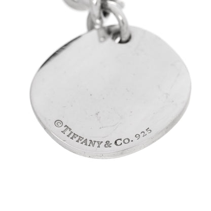 Tiffany Sterling Silver Notes Round Tag Charm Bracelet 3 of 3